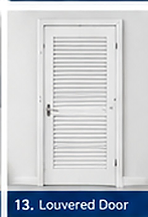 Louvered Door